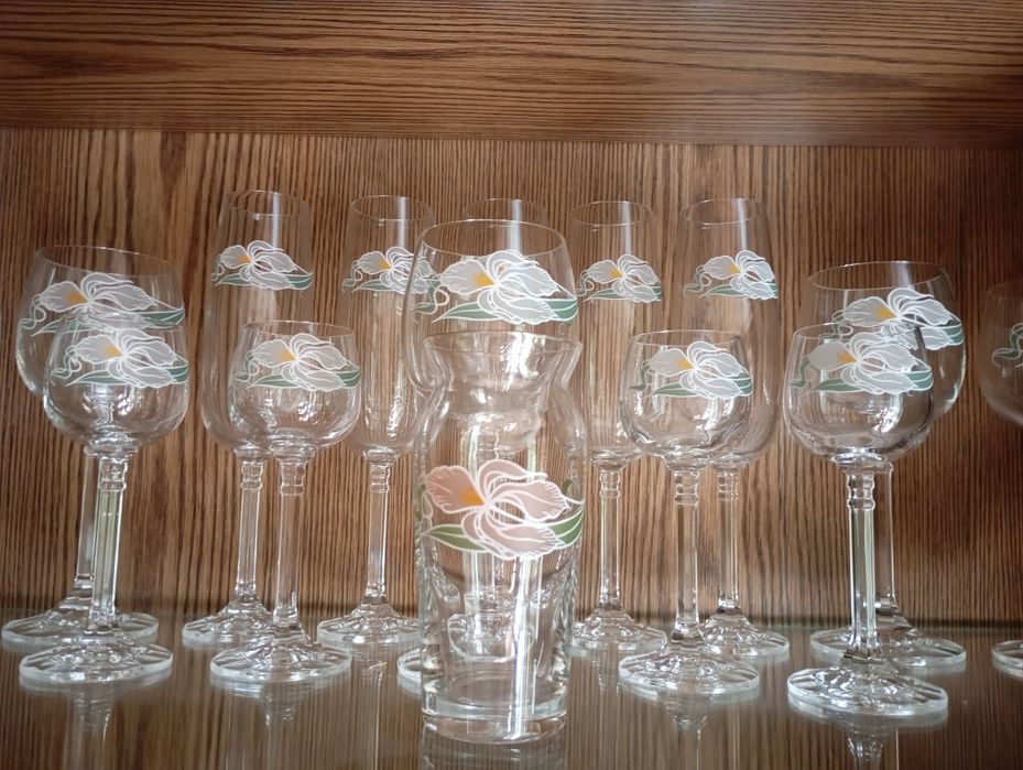 Винтажное богемское стекло