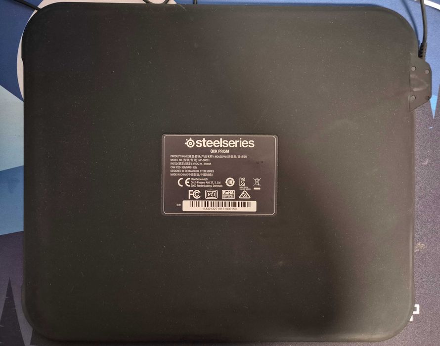 Mousepad Gaming SteelSeries QcK Prism RGB