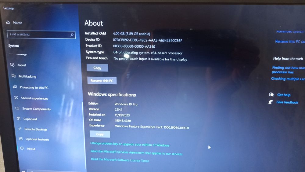 Noutbook yaxshi xolatda