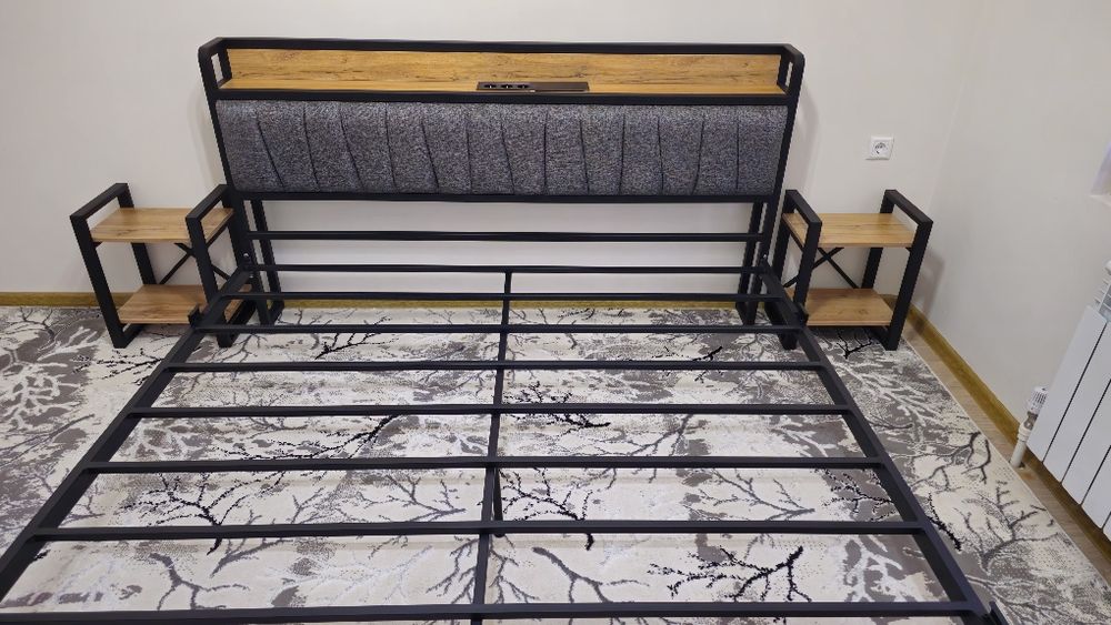 MEGA АКЦИЯ Temir Kravat (SHOXONA) металлическая кровать (ШОХОНА)