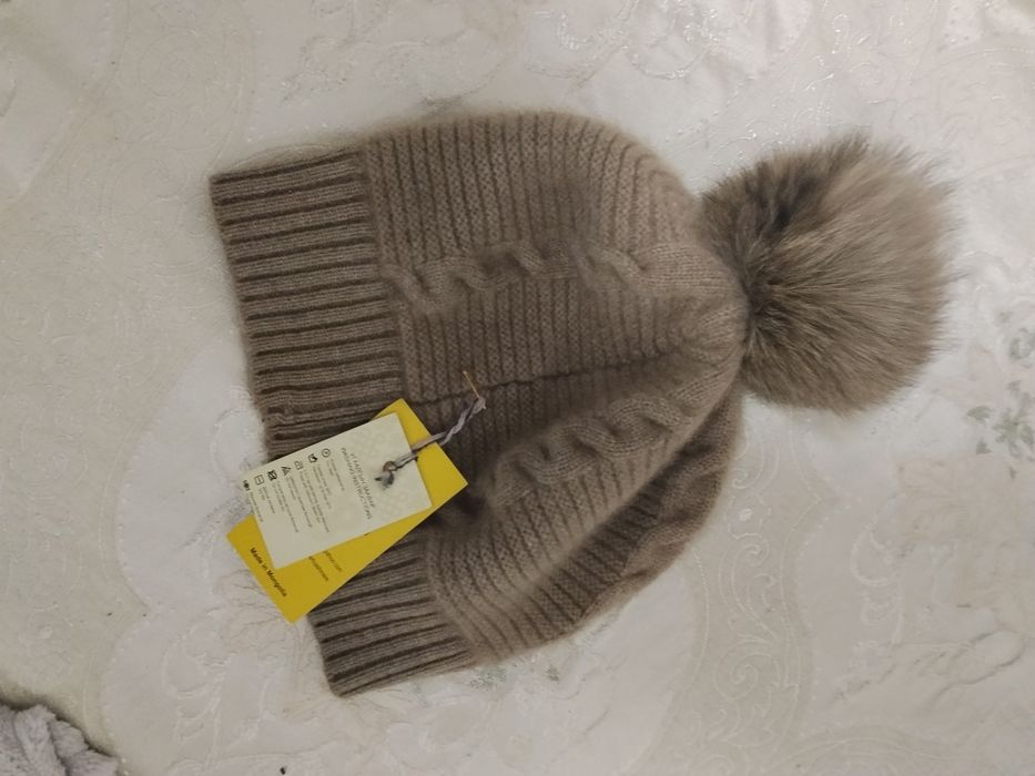 Шапка из кашемира