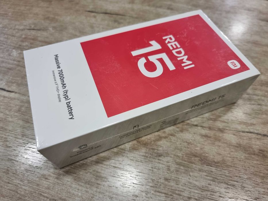 Смартфон Xiaomi Redmi 15, Неразпечатан
