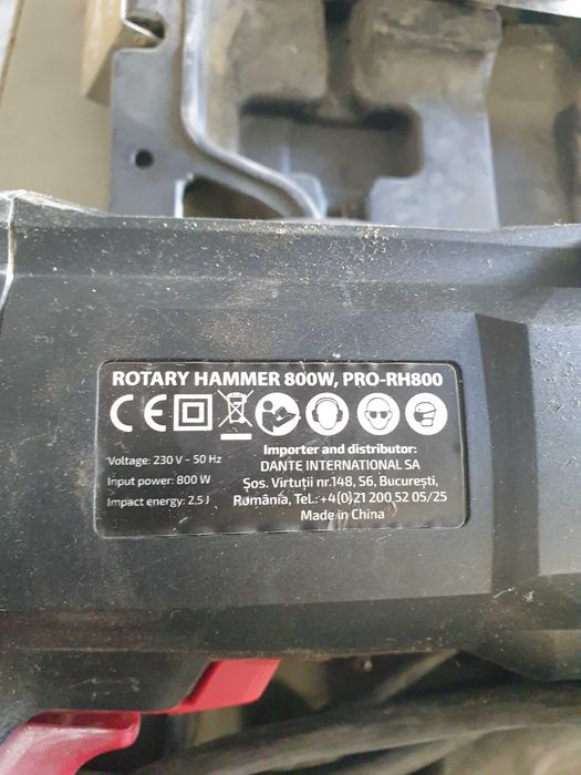 Перфоратор Mastery PRO-RH800