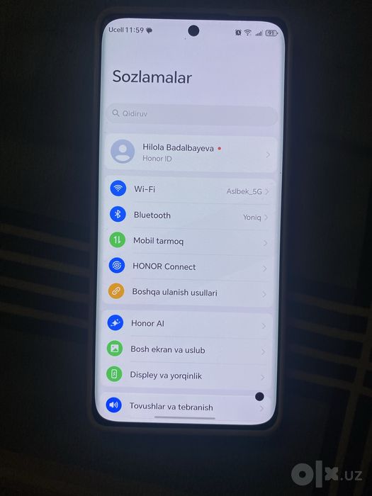 Honor X9b 5g sotiladi