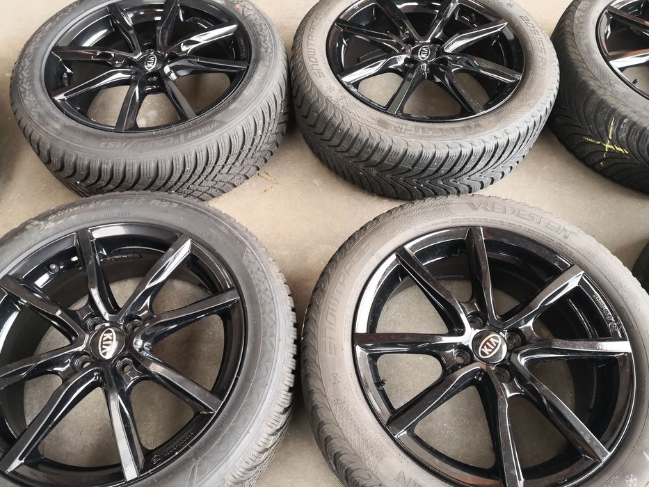 4х100 киа Хюндай 4x100 kia hyundai 17 цола джанти като нови с датчици tpms