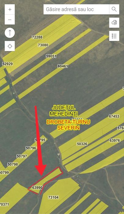 Teren de vânzare DT Severin Schela Magheru, 8800 mp, 7 euro mp negociabil