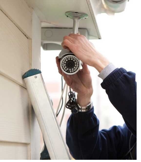 камера установка и дамафон