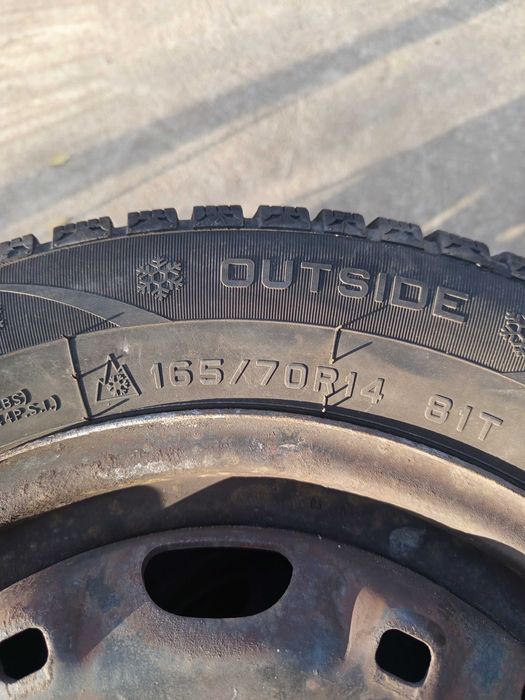 Гуми с джанти 165/70R14