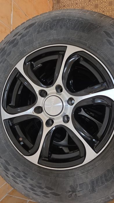 Диски с резиной R17 PRADO 120