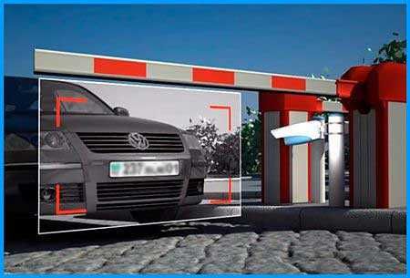 Шлагбаум для автоматических платных стоянок