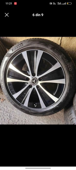 Jante(roți) originale Mercedes E class R18 iarnă + vară
