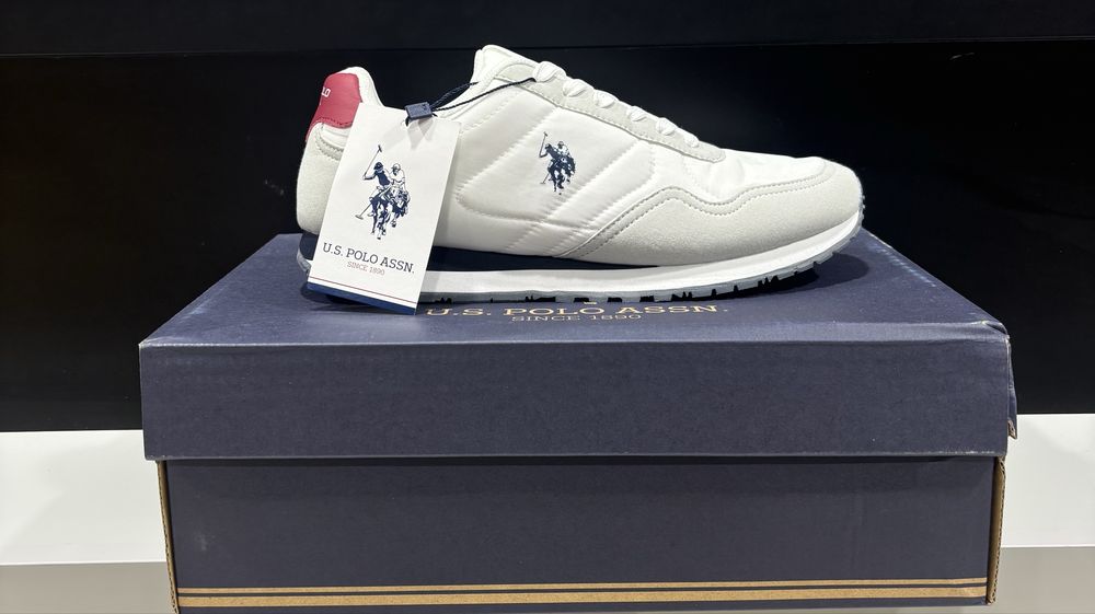 Adidasi U.S Polo assn noi in cutie