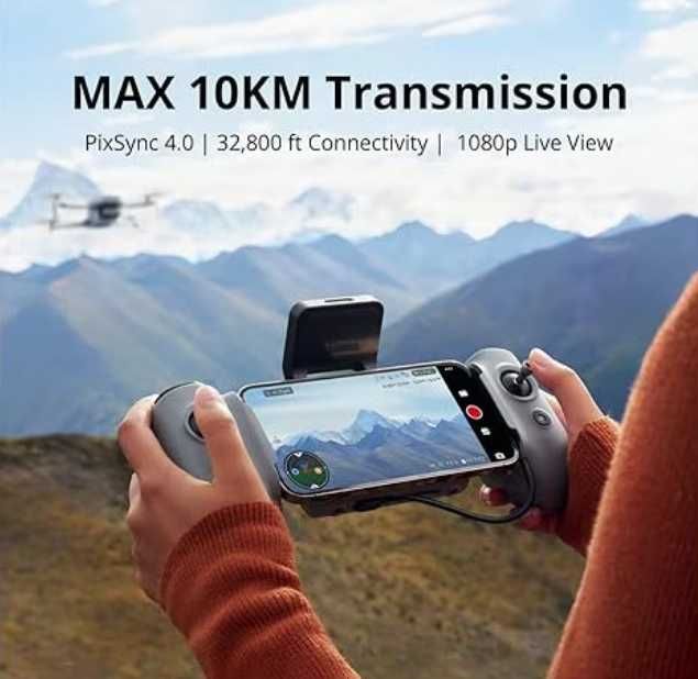 Промо Potensic ATOM 2 Drone Fly More Combo,8K, 10км, 32 мин, 3 батерии