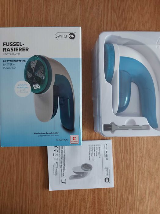 Aparat electric pentru curatat scame, fara fir, functionare cu baterie