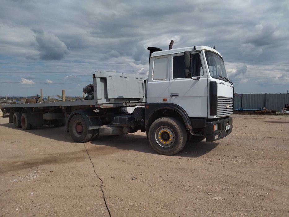 Маз 5432, и полуприцеп маз 9397