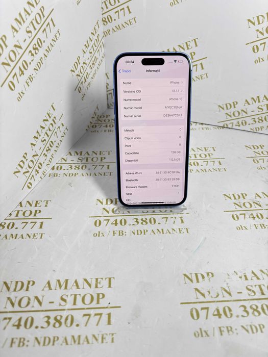 NDP Amanet Calea Mosilor 298 IPHONE 16 (32240)