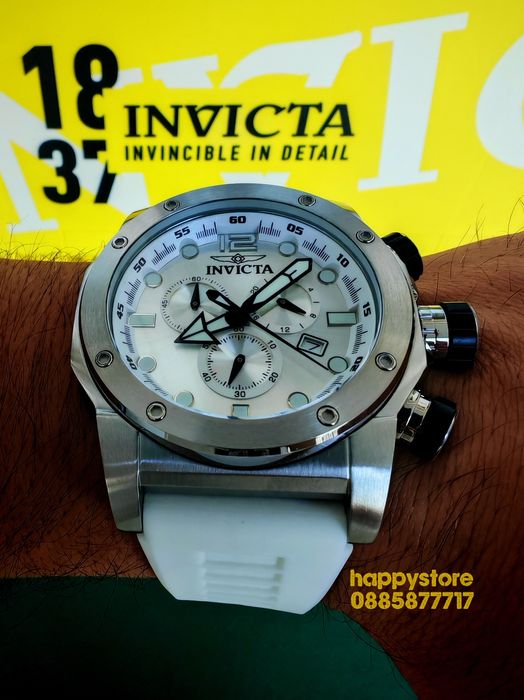 INVICTA Sea Hunter white 54 mm, Инвикта нов ръчен часовник