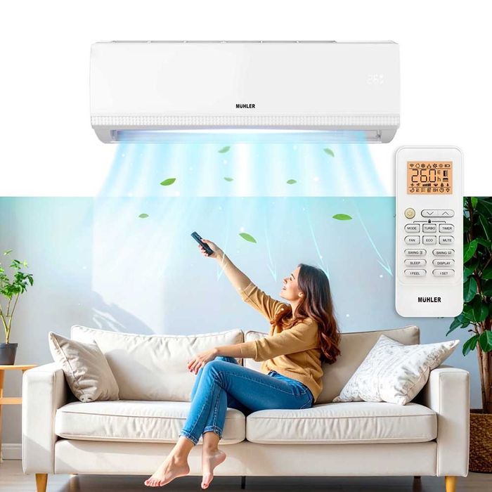 Нов  инверторен климатик Muhler MAC-12SI