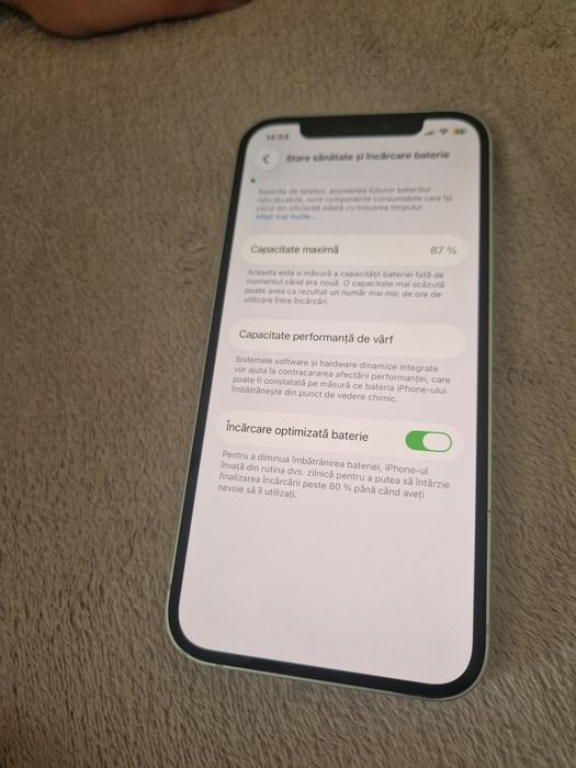 Schimb/vand Iphone 12 verde