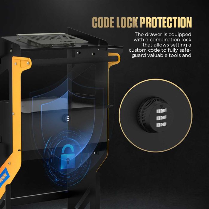 Професионална количка за инструменти за автосервиз, AUTOOL T23