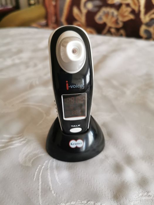 Говорещ многофункционален термометър за уши и чело