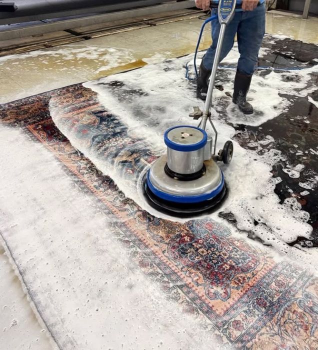 Кілем жуу, Стирка ковров