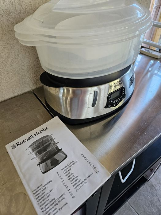 Aparat de gătit cu aburi, 10,5 litri, 1000W