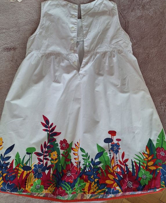 Рокли за момиче 128, 140 см / Къси панталонки benetton - 8 г