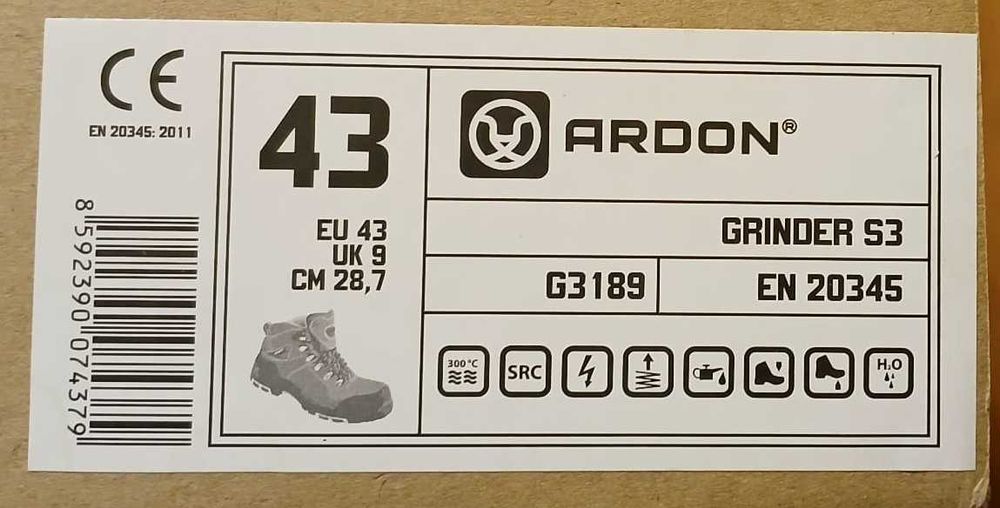 Bocanci Ardon Grinder S3