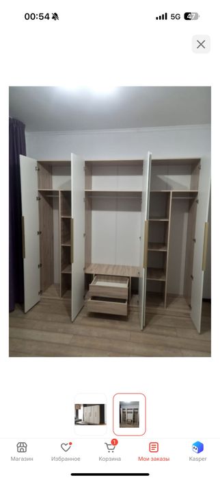 Продам кровать со шкафом