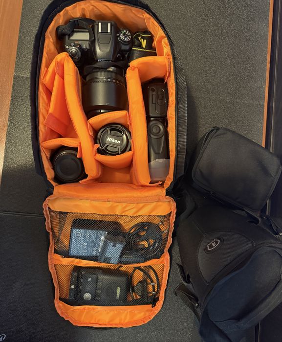 Nikon D7500 + 3 Obiective + Blitz SB-910 + Accesorii | Kit complet