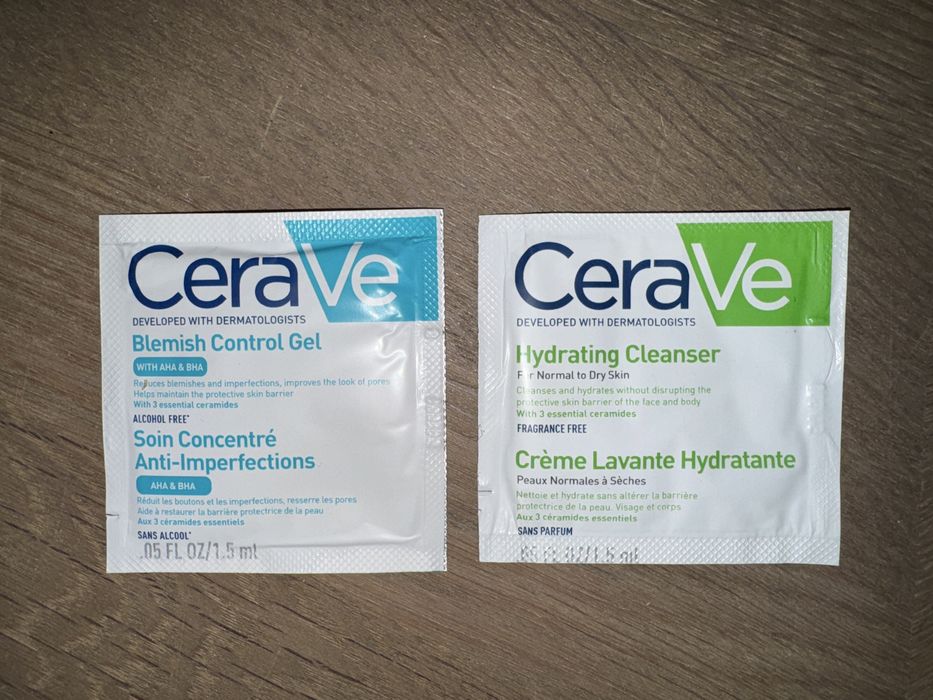 La Roche Posay, Vichy кремове и серуми на сашети