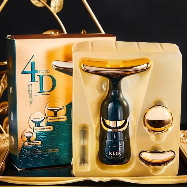 Массажер для лица омолаживает мышцы лица