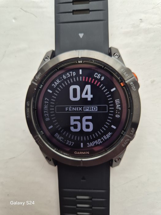 Мультиспортивные часы Garmin fenix 7x pro solar