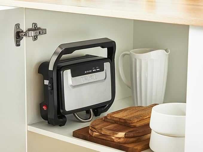 Грил скара Tefal Inicio Compact GI270D10 (Сребрист) 1000W