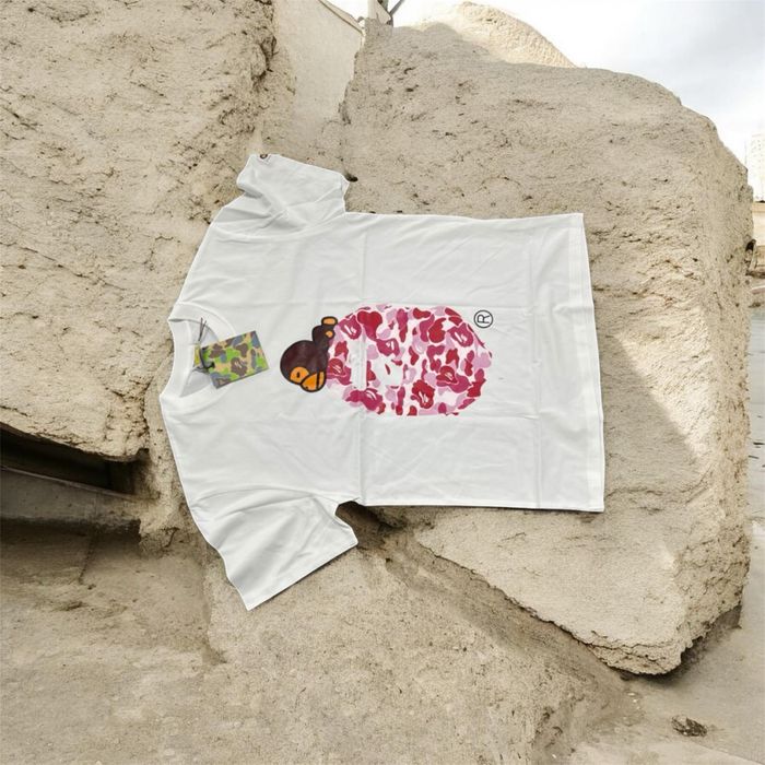 Tricou bape alb