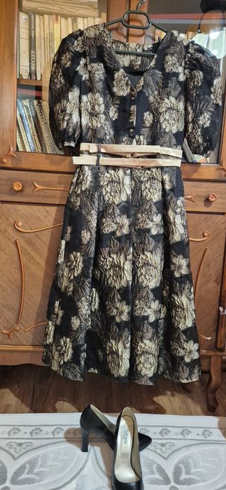 Rochie eleganta, de ocazie/evenimente din brocart