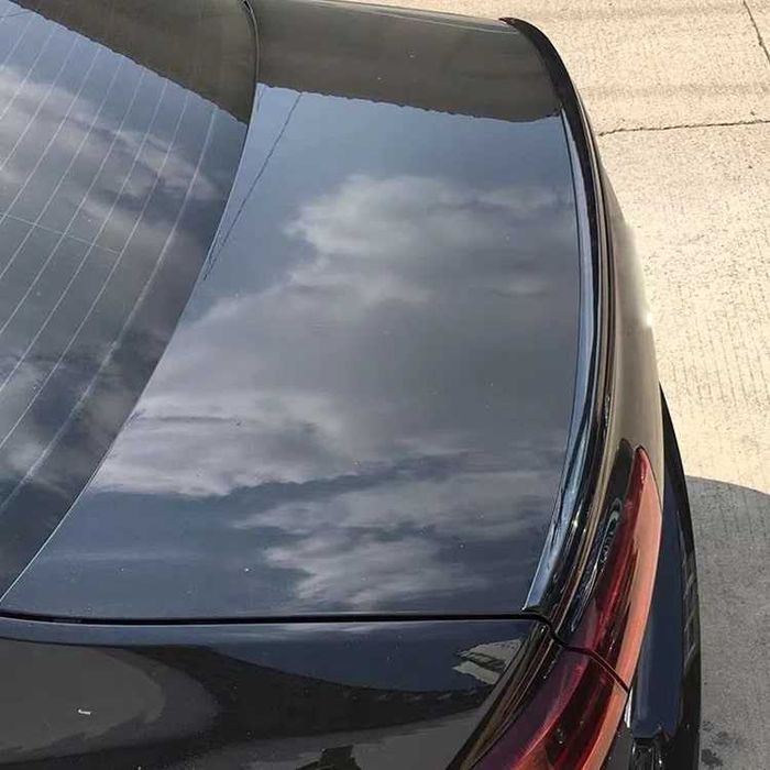 Eleron Lip Codita Portbagaj pentru Audi A6 C7, Negru Lucios, S3 Style