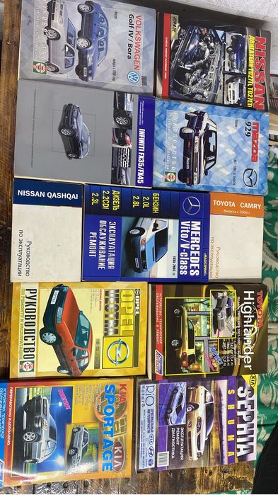 Книги монуалы по ремонту авто