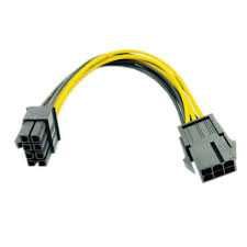 adaptor alimentare placa video pci-e 6 pini tata la 8 pini mama