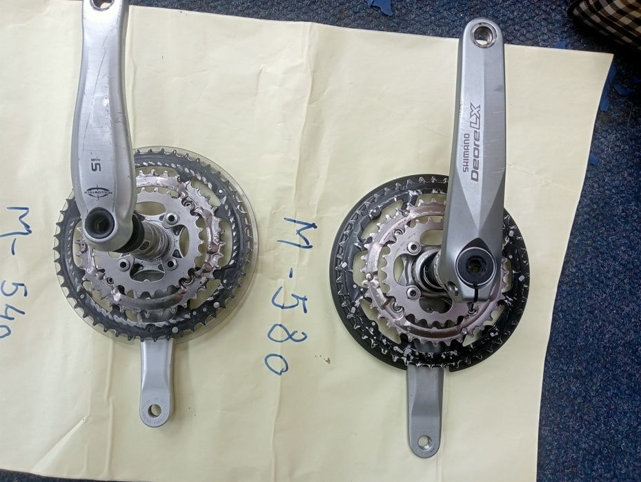 Angrenaj Pedalier Shimano Deore LX  Truvativ Sram