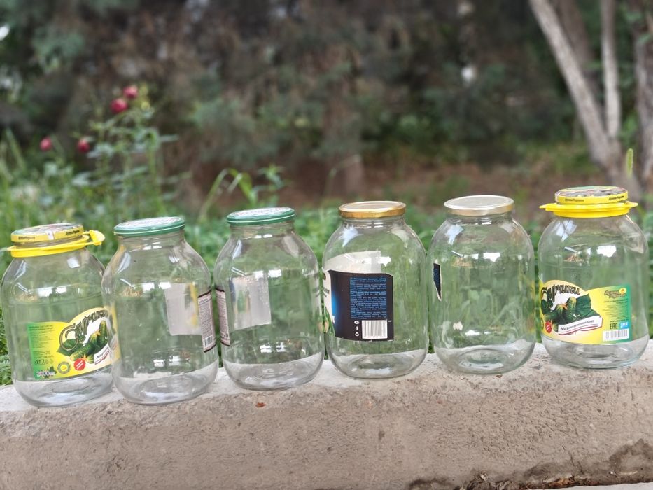 Банки 2л,1л,0.8,0.7,0.5