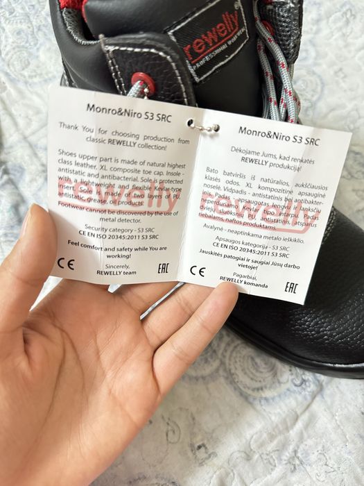 Продам ботинки мужские кожаные NIRO