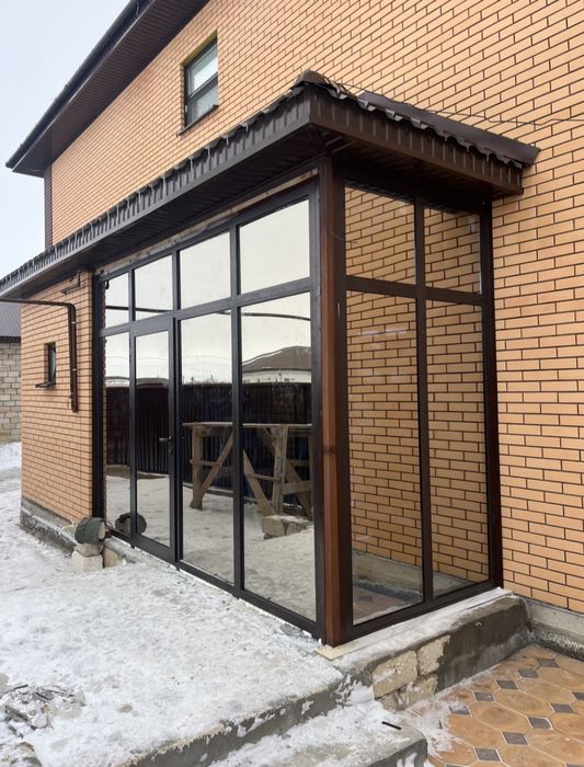 Пластиковые окна двери витражи