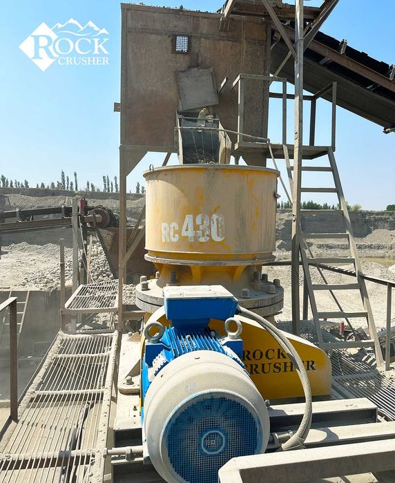 КОНУСНАЯ ДРОБИЛКА RC CH430 RockCrusher Полный аналог Sandvik CH430