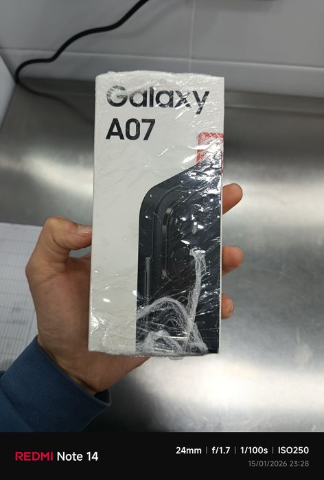 Samsung a07 6+6/128 yengi ochilmagan hali