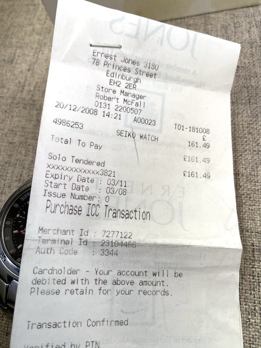 Продавам ръчен часовник Cейко Seiko