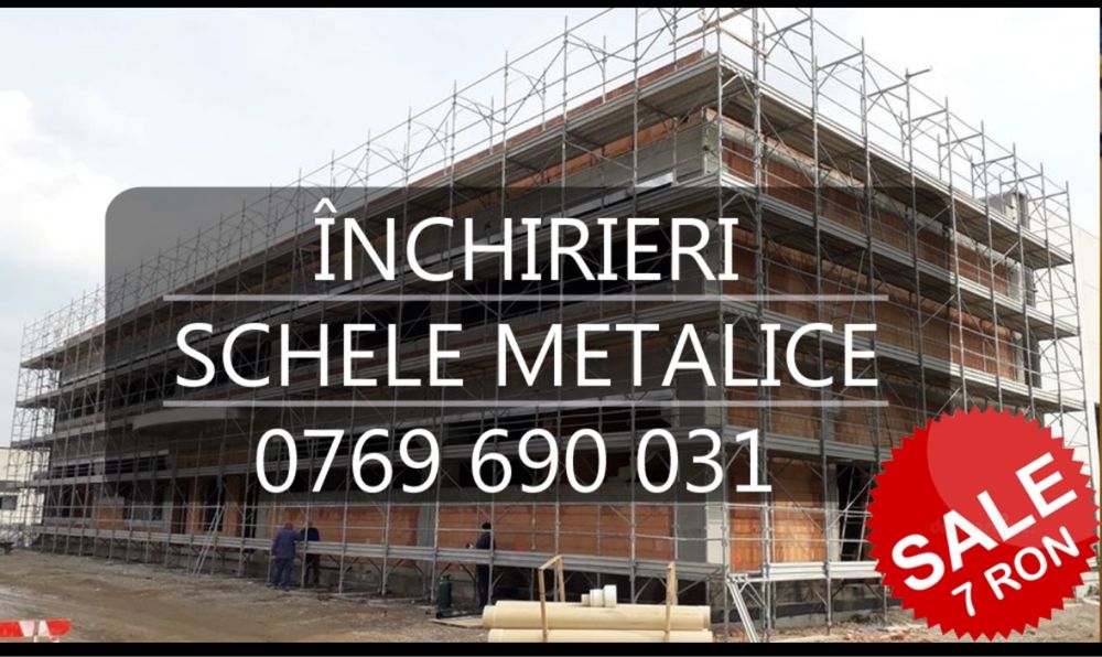 Schela de vanzare si de inchiriat