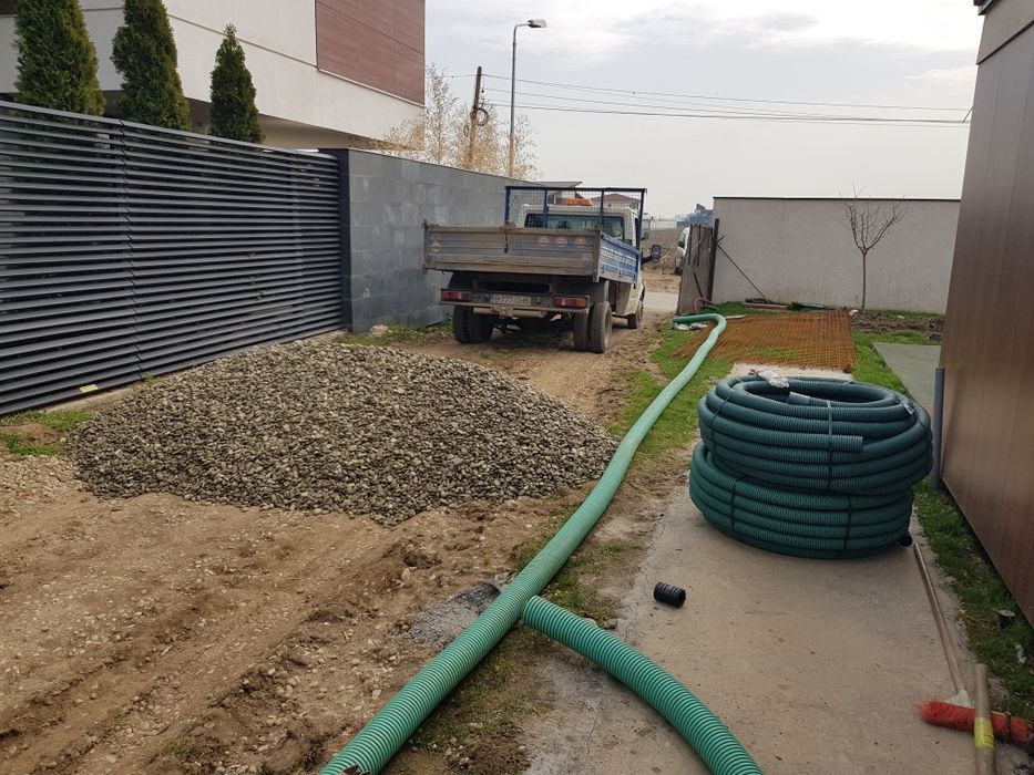 Sistem de drenaj si colectare ape pluviale