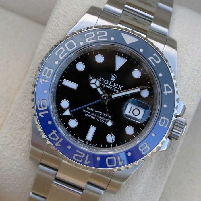 rolex gmt-master oyster batman